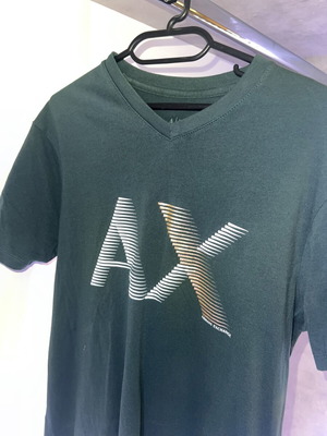 Armani Exchange T-shirt size M new green