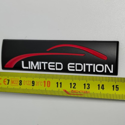 Car sticker Limited Edition metal, like new