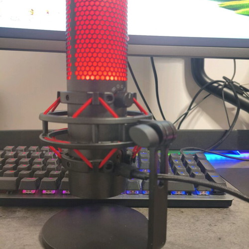 HyperX QuadCast professional USB microphone like new