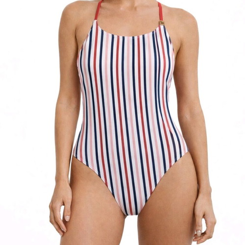 One-piece swimsuit new multicolor XXL