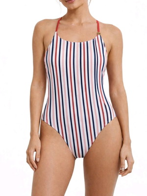 One-piece swimsuit new multicolor XXL