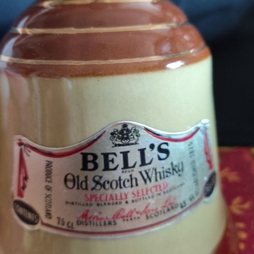 Bell's Old Scotch Whisky Vintage Ceramic Decorative Bottle 75cl like new, empty