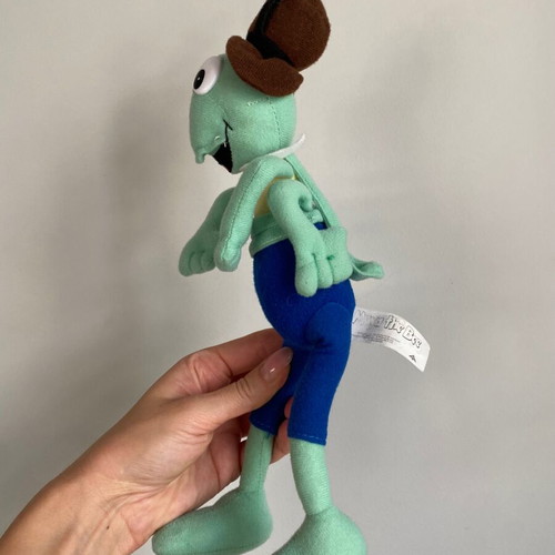 Flip the Grasshopper plush toy from Maya the Bee 2007 used