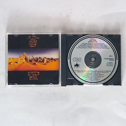 Midnight Oil Diesel And Dust CD used, rock
