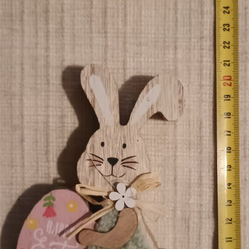 Easter wooden bunny decoration new