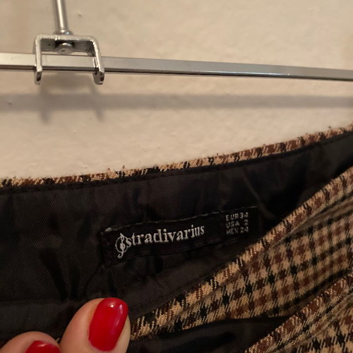 Stradivarius skort used with buttons, size 34, side zipper
