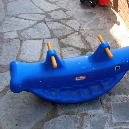 Little Tikes two-seater rocking toy used