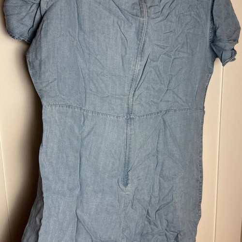 Zara denim playsuit used, light blue, size XL