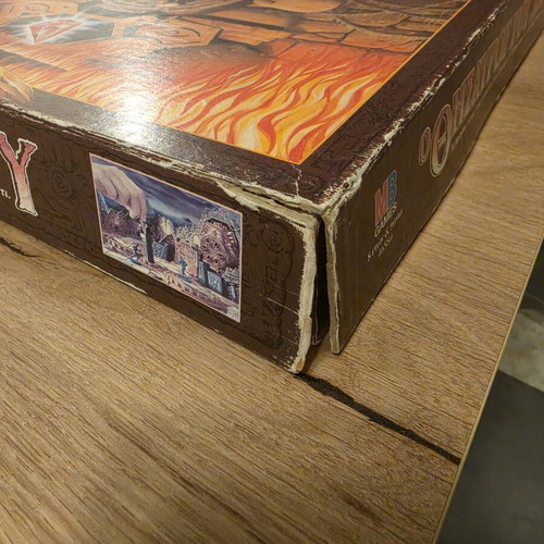 The Treasure of the Temple board game used, complete set