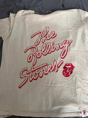 The Rolling Stones white T-shirt small used