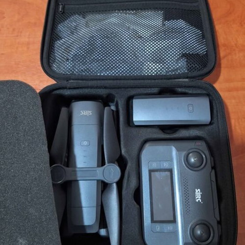 SJRC F22+ drone like new with 4K camera and 2 batteries