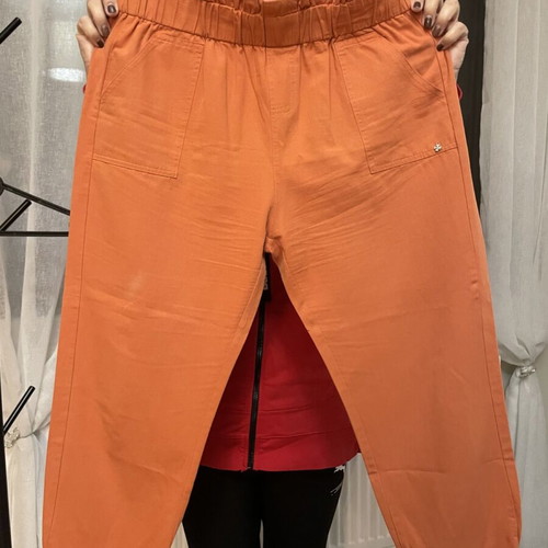 Doca orange pants like new, size L