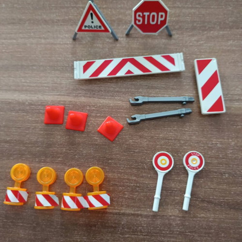 Playmobil police or fire brigade set like new
