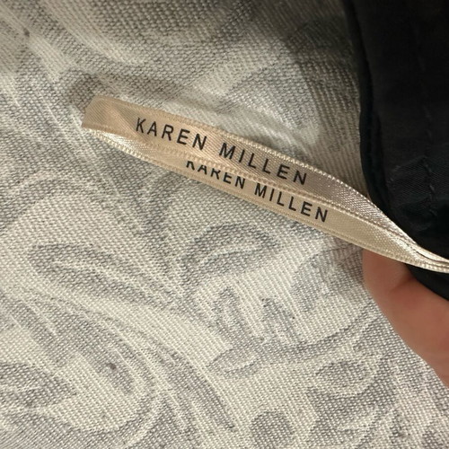 Karen Millen black long skirt like new, size S