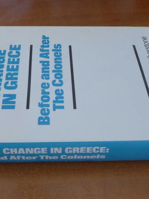 Βιβλίο Political Change in Greece Before and After the Colonels μεταχειρισμένο