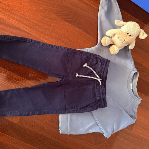 Zara boys' set used, size 4 years, blue