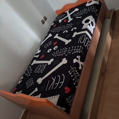 Modeco children's beds used, set of two with mattress and drawer