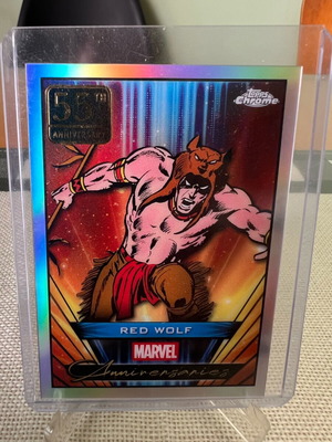 Marvel Red Wolf συλλεκτική κάρτα καινούργια