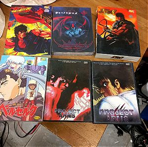 Dvd manga series lot