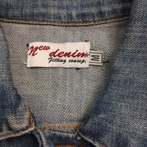 Denim jackets used, set of 2, blue