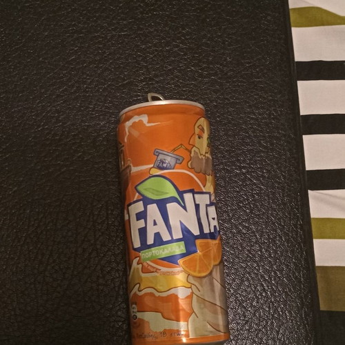 Fanta collectible can used