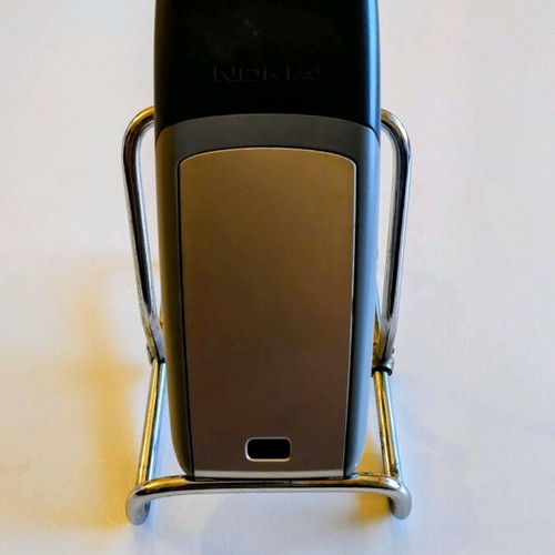 Nokia 1600 used mobile phone silver with two batteries