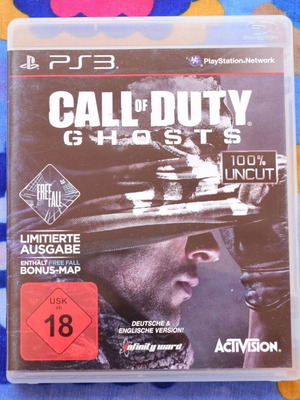 Call of Duty: Ghosts Limited Edition PS3 like new