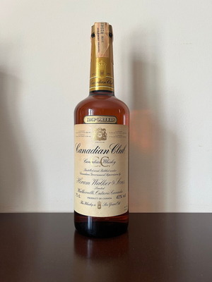 Canadian Club 6 ετών blended καναδικό ουίσκι φιάλη 1983