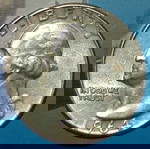  1964 Washington Silver ¼ Dollar & 1964 ΑΣΗΜΕΝΙΟ ROOSEVELT Dime UNITED STATES OF AMERICA .^2