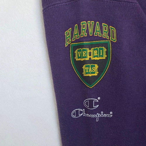 Champion Harvard men's sweatshirt size L used, blue
