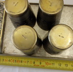 Russian Silver Zolotniki Shot Glass Set with Tray like new