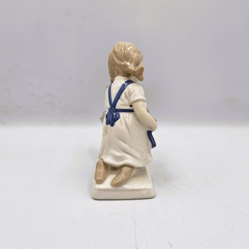 Porcelain figure GDR used from East Germany
