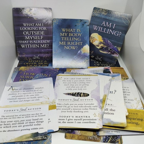 Soul Truth Self Awareness Card Deck by Brianne Hovey sealed, like new