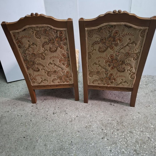 Σετ 2 vintage πολυθρόνες, 90x50x50 εκ.