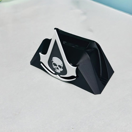 Ps5 Dualsense Stand with Black Flag Logo like new