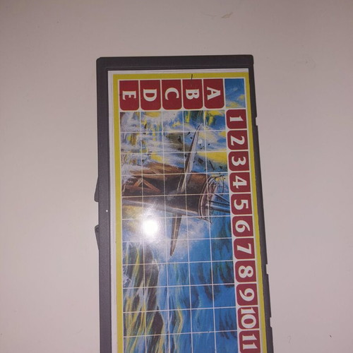 Magnetic Battleship Board used without pieces and case
