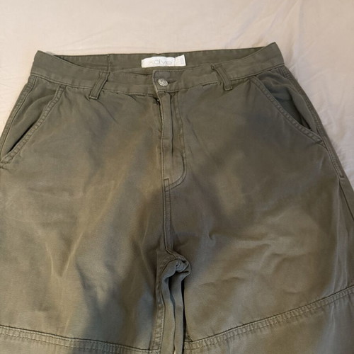 Xdye Pull & Bear Carpenter Pants used, olive green, size 42