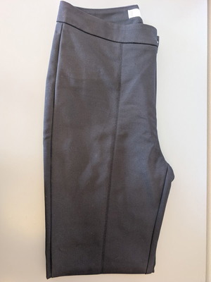 Mango straight office pants like new, black, size XS