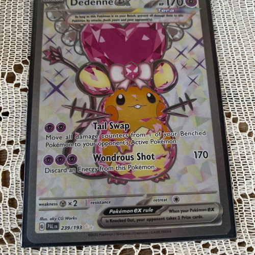 pokemon card dedenne Dedenne ex - 239/193 main image 0