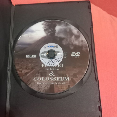 Pompeii and Colosseum documentary DVD with subtitles