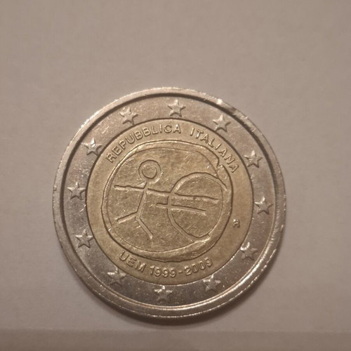 Italian commemorative 2 euro coins like new