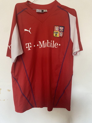 Puma Football Jersey Czech Republic National Team 2003 like new