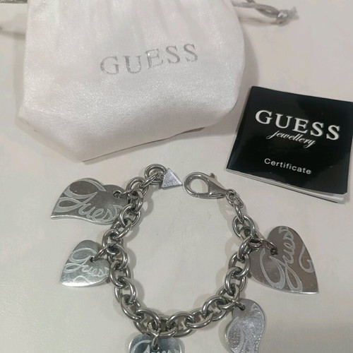 Guess stainless steel bracelet like new