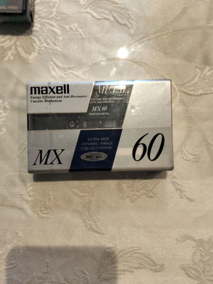 Κασσέτα Maxell MX 60 καινούργια σφραγισμένη
