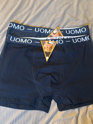 Uomo men's boxers 2XL blue, pack of 2, new
