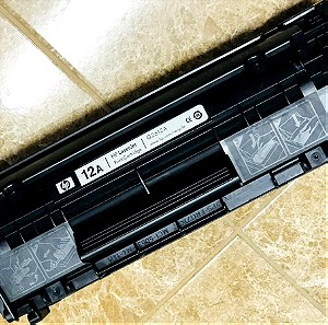 HP 12A Black Laser Toner Cartridges. Αδειο σε άψογη κατασταση.