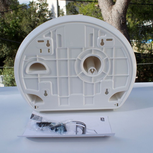 Tork Mini Jumbo Toilet Roll Dispenser T2 new, white plastic