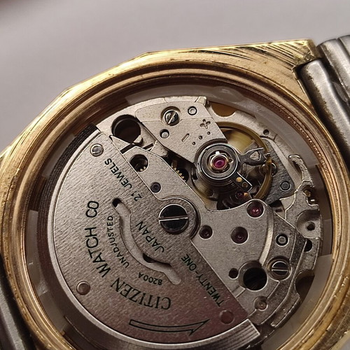 Citizen Automatic 21 Jewels Vintage 34mm wristwatch used, gold tone