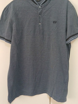 Doppelt Merzerisiert Men's Shirt like new, blue, size L