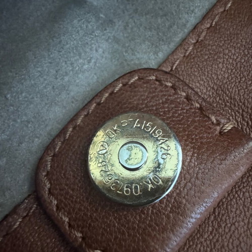 Miu Miu tote bag like new, cognac color